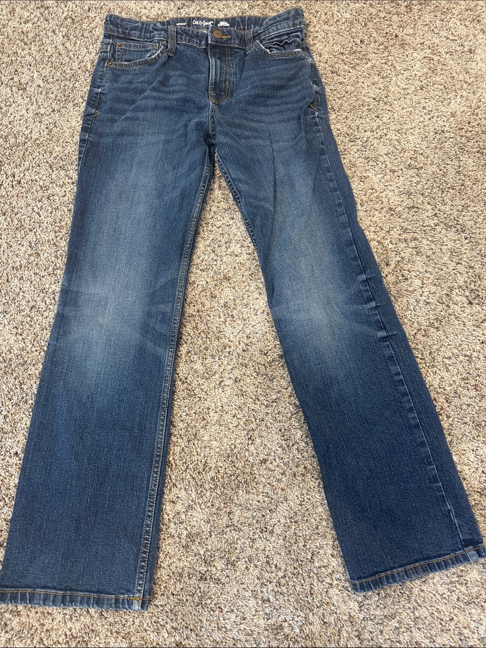 Cat & Jack Blue Kids Bootcut Jeans